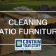 patio, furniture, cleaning