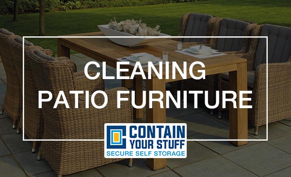 patio, furniture, cleaning