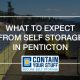 storage in penticton, expectations